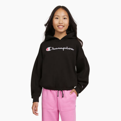 Champion Big Girls Embroidered Fleece Hoodie MainPlace Mall