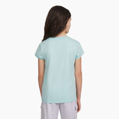 Champion Big Girls Crew Neck Short Sleeve T-Shirt