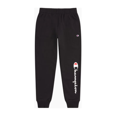 Champion Big Boys Mid Rise Cuffed Fleece Jogger Pant