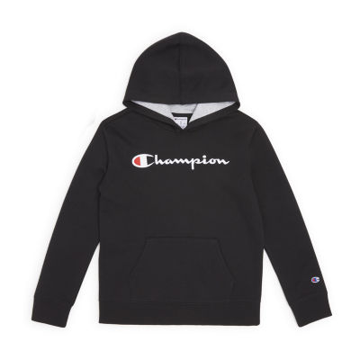 Champion Big Boys Embroidered Fleece Hoodie