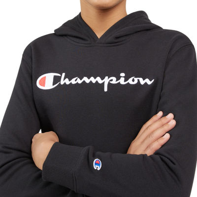 Champion Big Boys Embroidered Fleece Hoodie