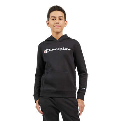 Champion Big Boys Embroidered Fleece Hoodie