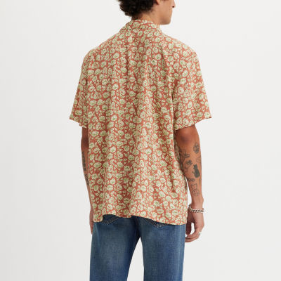 Levi's Mens Short Sleeve Camp Shirt