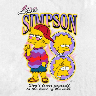 Mens Short Sleeve The Simpsons Graphic T-Shirt