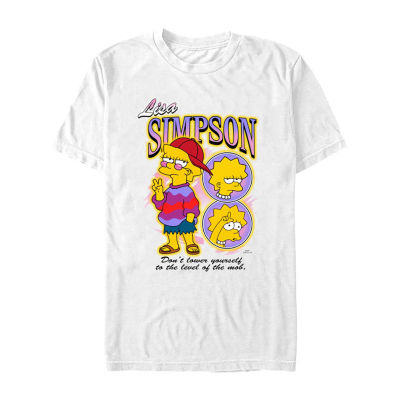 Mens Short Sleeve The Simpsons Graphic T-Shirt