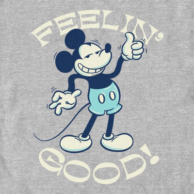 Mens Short Sleeve Mickey Mouse Graphic T-Shirt