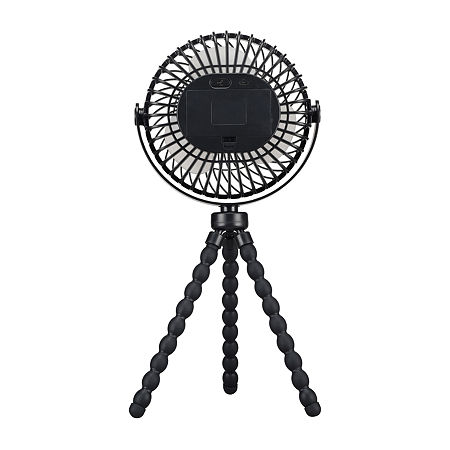 GPX Flexfan Rechargeable Portable Cooling Fan, One Size, Black