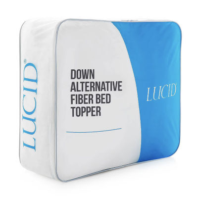 Lucid Plush Down Alternative Fiber Bed Topper