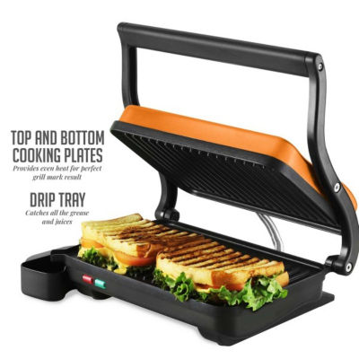 Ovente 9.25 Panini Maker And Electric Grill