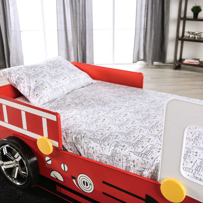 Mitta Wheeled Race Car Platform Bed