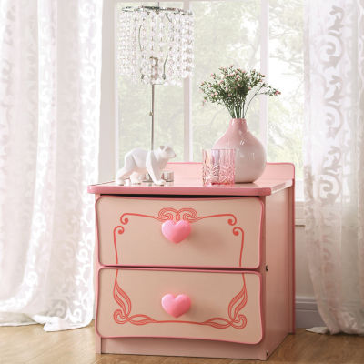 Angelina 2-Drawer Nightstand