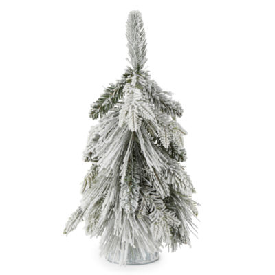 North Pole Trading Co. 16in Downswept Pine Christmas Tabletop Tree