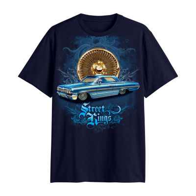 Mens Short Sleeve Lowrider Graphic T-Shirt