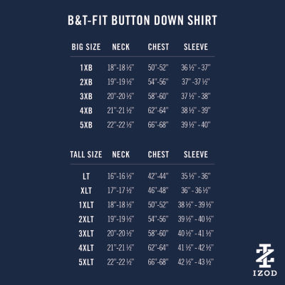 IZOD Breeze Big and Tall Mens Classic Fit Short Sleeve Plaid Button-Down Shirt