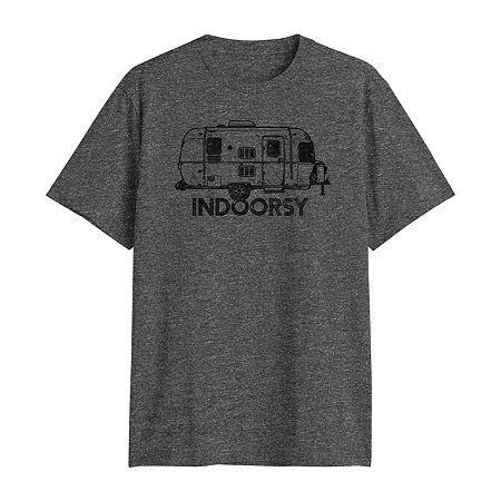 Big and Tall Mens Crew Neck Short Sleeve Classic Fit Graphic T-Shirt, 2x-large Tall, Black