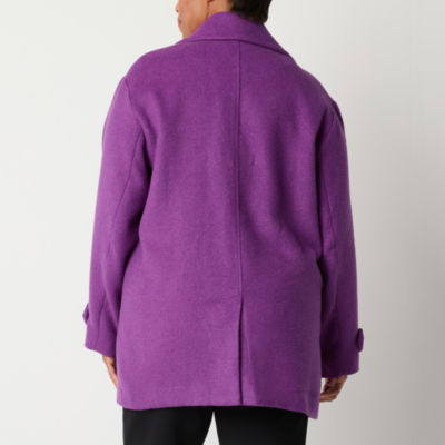 Liz claiborne heavyweight peacoat hotsell