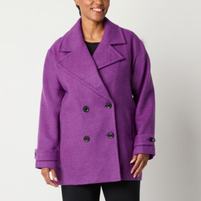 Liz Claiborne Twill Midweight Peacoat Foxvalley Mall