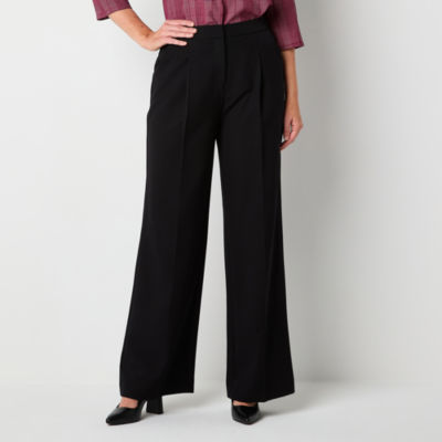 Liz Claiborne Margot Tailored Classic Fit Wide Leg Trouser