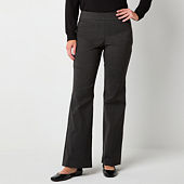 Liz Claiborne Lisa Womens Straight Fit Straight Trouser