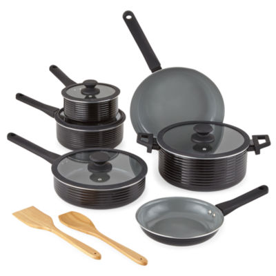 Cooks Wave Ceramic 12-pc. Non-Stick Cookware Set