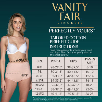Vanity Fair® Perfectly Yours® Ravissant Cotton Briefs - 15318