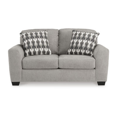 Signature Design by Ashley Avenal Park Loveseat in Gray