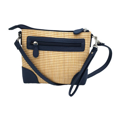 Stone Mountain Montego Bay Straw 4-Bagger Crossbody Bag