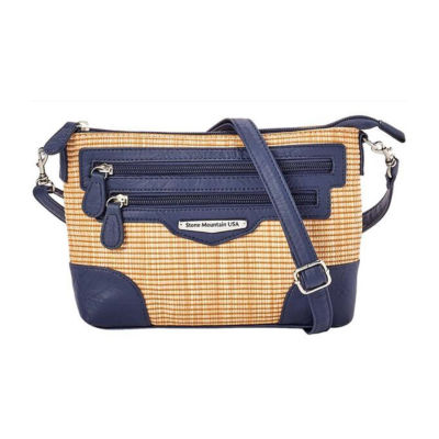 Stone Mountain Montego Bay Straw 4-Bagger Crossbody Bag