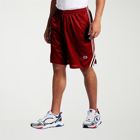 Champion Mens 10" Big and Tall Workout Shorts, 2x-large, Red