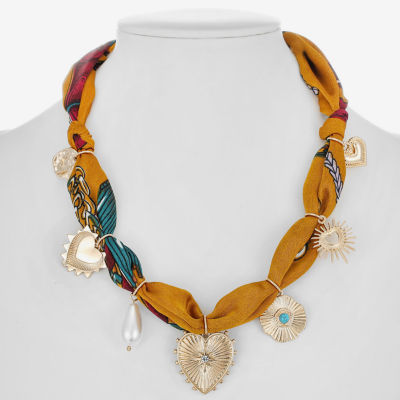 Bijoux Bar Womens 17 Inch Collar Necklace