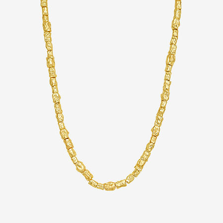 Rebecca Minkoff Womens 14k Gold Over Brass 18 Inch Beaded Necklace In Red