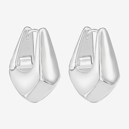 Rebecca Minkoff Womens 2.1mm Hoop Earrings In Purple