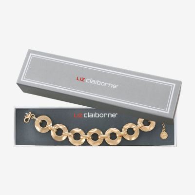 Liz Claiborne Womens Solid Link Bracelet
