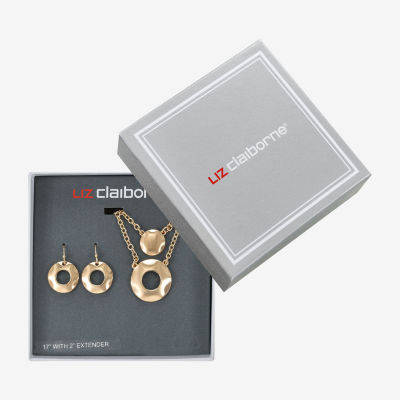 Liz Claiborne Womens 2-pc. Jewelry Set