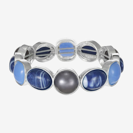Liz Claiborne Womens Stretch Bracelet In Blue