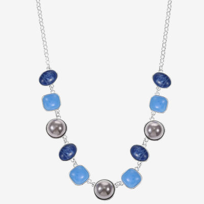 Liz Claiborne Womens 17 Inch Collar Necklace