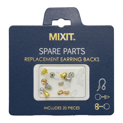 8-Piece 14K Yellow Gold Earring Backs Replacement Earring Backs