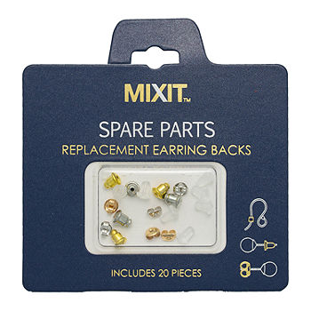 Mixit Tri Tone Spare Parts 20-Pc. Earring Backs, Color: Mixed - JCPenney