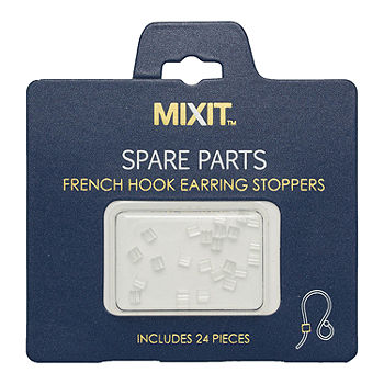 Mixit Spare Parts French Hook 24-Pc. Earring Backs, Color: Clear - JCPenney