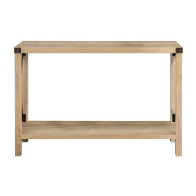Farmhouse Rustic Wood Entryway Table JCPenney