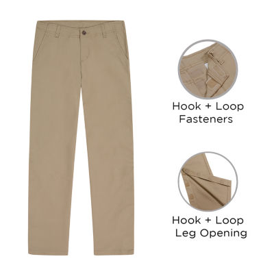 IZOD Little & Big Boys Adaptive Straight Flat Front Pant