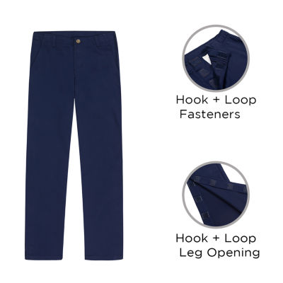 IZOD Little & Big Boys Adaptive Straight Flat Front Pant