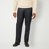 Dockers Men's Comfort Relaxed Pleated Cuffed Fit Khaki Stretch Pants -  Macy's