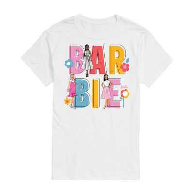 Mens Short Sleeve Barbie Graphic T-Shirt