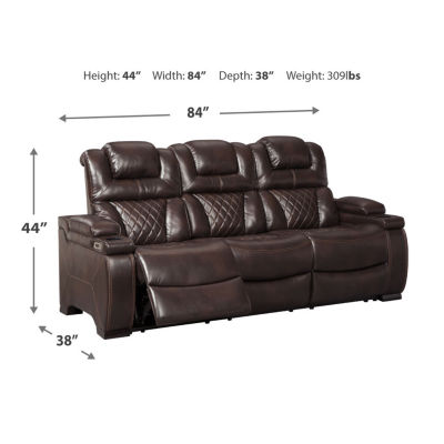 Signature Design by Ashley® Warnerton Power Reclining Sofa