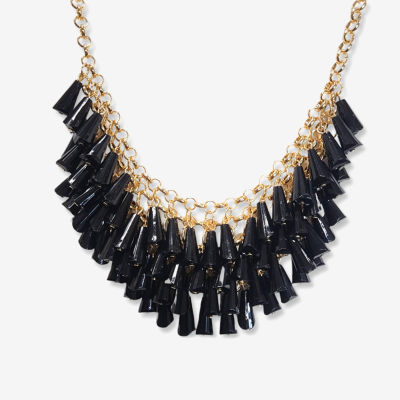 Bijoux Bar 9 Inch Link Statement Necklace