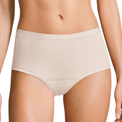 Women's Hanes Ultimate® Comfort, Period.™ 3-Pk Brief Light Leak Period Pant  40FDL3
