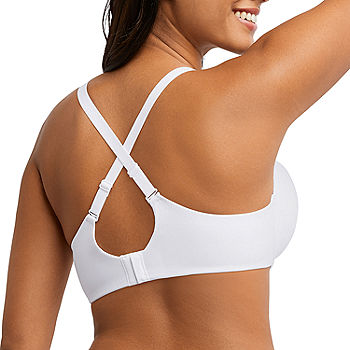 Bali Womens One Smooth U Smoothing Concealing Underwire Bra, 36B, White at   Women's Clothing store