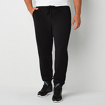 Xersion Quick Dry Cotton Fleece Mens Mid Rise Big and Tall Jogger Pant
