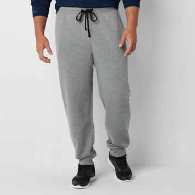 Xersion Quick Dry Cotton Fleece Mens Mid Rise Big and Tall Jogger Pant